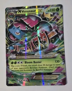 2016 M Venusaur EX 2/83 Generations XY Pokemon Card - Image 1