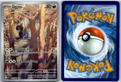 Deino - 146/086 146/086 Holo Illustration Rare SV: White Flare Pokemon NM - Image 3