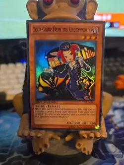 YUGIOH TOUR GUIDE FROM THE UNDERWORLD CT09-EN013 SUPER X2 (LP) - Image 3