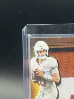 2025 Panini Silhouette Arch Manning Patch Autograph 1/5 First On Print Auto NIL - Image 2