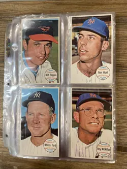 1964 Topps Giants COMPLETE SET (60) Mickey Mantle Sandy Koufax Mays Aaron HOF - Image 2