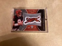 2003 Upper Deck Sweet Spot CARSON PALMER "CLASSICS TEAM LOGO PATCH" Relic #P-SC - Image 1