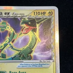 Pokemon TCG Rayquaza Ex LP Delta Species EX Dragon Frontiers 97/101 - Image 3