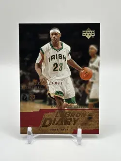 2003-04 Upper Deck - Lebron's Diary LeBron James Complete Rookie Set NM+ - Image 3
