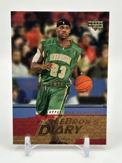 2003-04 Upper Deck - Lebron's Diary LeBron James Complete Rookie Set NM+ - Image 5