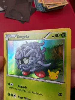 Tangela 8/83 Holo GAME Promo Pokemon Card Near Mint Condition - Image 3