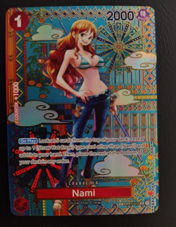One Piece Card Game OP01-016 SP Nami Awakening of the new Era English - Image 1