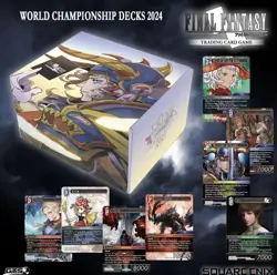 Final Fantasy TCG World Championship Decks 2024 Trading Card Game NEW Sealed - Image 2