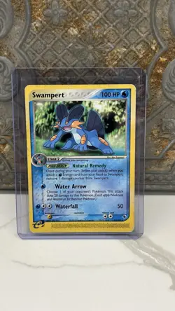 Pokemon EX Ruby and Sapphire Swampert 23/109 — 2003 Rare - Image 1