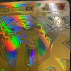 Pokemon Phantasmal Flames Gold Mega Charizard X EX 130/094 - Image 5