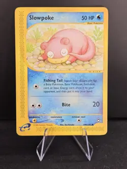 2002 Pokemon Aquapolis Slowpoke 108/147 - Image 1