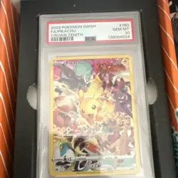 Pokemon Pikachu 160/159 Crown Zenith Secret Rare Full Art Holo PSA 10 2023 - Image 1