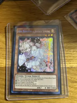 Yu-Gi-Oh! Ash Blossom & Joyous Spring Prismatic Secret Rare Card MP22-EN257 - Image 3