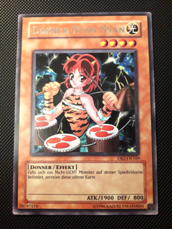 Yu-Gi-Oh! Donner-Nyan Nyan, DB2-DE169, Rare, 2. Auflage, Deutsch, Excellent - Image 1