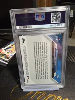 2024 Topps Now Shohei Ohtani 40/40 Club #584 BLUE /49 PSA 9 - Image 3