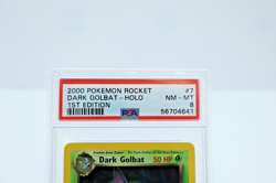 PSA 8 Dark Golbat Holo #7 Rocket 1st Edition Pokemon Card 2000 - Image 4