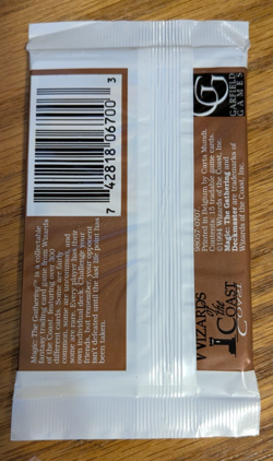 MTG - Revised Booster Pack - Magic the Gathering, Factory Sealed 1994 - Image 2