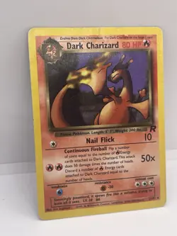 Pokemon Dark Charizard 21/82 Team Rocket Rare WOTC Vintage Card - Image 2