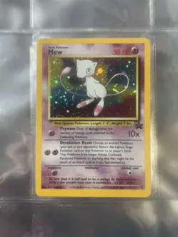 Mew 09/53 Wotc Promo Holo Promo 50 HP Pokemon TCG Card English Wizards 2000 - Image 1