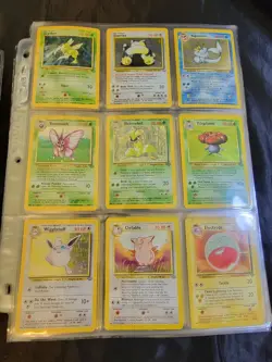 Complete Unlimited Jungle Set ALL of the 64/64 Pokemon TCG Trading Game Cards!! - Image 2