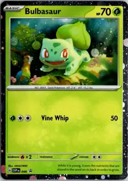 SV: Scarlet & Violet Promo Cards #046 Bulbasaur - Image 1