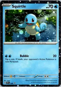 SV: Scarlet & Violet Promo Cards #048 Squirtle - Image 1