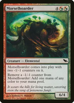 Shadowmoor (SHM) common Foil Morselhoarder MTG MOL Magic - Image 1