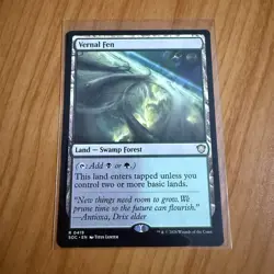 Vernal Fen - N/M - Secrets Of Strixhaven Magic The Gathering MTG - Image 1
