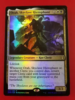 1x Orah, Skyclave Hierophant | FOIL Prerelease | Zendikar Rising | MTG Magic - Image 1