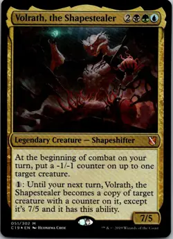 Volrath, the Shapestealer 51 Foil Mythic Commander 2019 Magic: The Gathering NM - Image 1