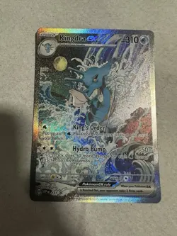 Kingdra EX 131 Pokemon TCG Scarlet & Violet Black Star Promo Holo NM - Image 1