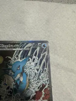 Kingdra EX 131 Pokemon TCG Scarlet & Violet Black Star Promo Holo NM - Image 3