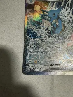 Kingdra EX 131 Pokemon TCG Scarlet & Violet Black Star Promo Holo NM - Image 5