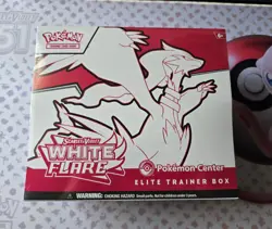 Pokemon White Flare Pokemon Center PC ETB Elite Trainer Box SEALED - Image 1
