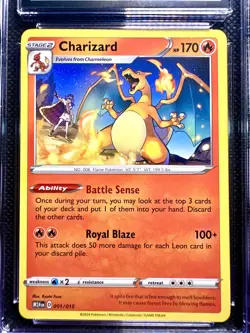 Charizard #001/015 POKEMON 2025 MCDONALD'S COLLECTION CGC 10 GEM MINT - Image 3