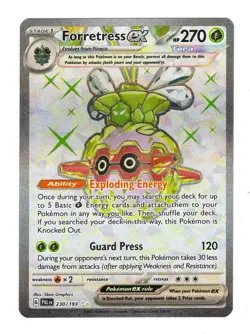 Forretress ex - 230/193 Holo - Pokemon SV02: Paldea Evolved - Image 1