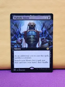 1x EXTENDED Diabolic Intent, LP (see photos), BRO, Magic: the Gathering, MtG - Image 1