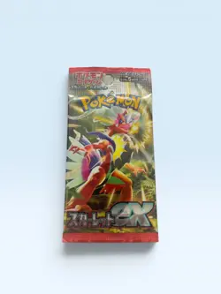 Pokemon Scarlet ex SV1S Booster Pack Japanese TCG 1x Pack Sealed - Image 1
