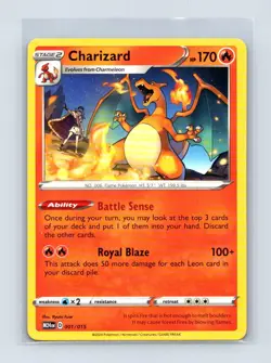 Charizard 001/015 Promo McDonald's Promos 2024 Pokemon Near Mint - Image 1