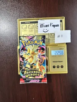 VERY HEAVY! GOD PACKUUU 22.56g Ascended Heroes Pokemon TCG Booster (SEALED) - Image 1
