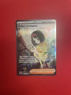 Erika’s Invitation 203/165 Special Illustration Rare — 151, Near Mint, Toploaded - Image 1