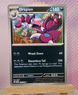 Pokemon TCG: Drapion (Reverse Holo) 052/088 - Perfect Order - NM Condition - Image 1