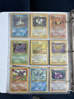 Pokemon Fossil 100% Complete Master Set WOTC Vintage 1999 Holo Rare - Image 2