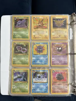 Pokemon Fossil 100% Complete Master Set WOTC Vintage 1999 Holo Rare - Image 4