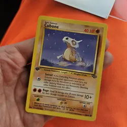 Pokemon Cubone 1st Edition Jungle 50/64 WOTC Near Mint - Image 1