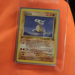 Pokemon Cubone 1st Edition Jungle 50/64 WOTC Near Mint - Image 3