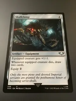 MTG x Warhammer 40k #248 Skullclamp NM - Image 1