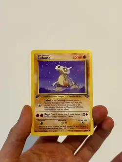 Cubone 50/64 Jungle 1st Edition Pokemon TCG NM - Image 1
