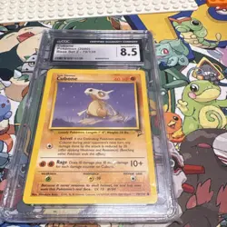 Pokemon TCG Cubone 50/64 Jungle 1st Edition Regular Common CGC 8.5 - Image 1