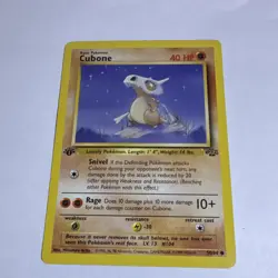 Pokemon TCG Cubone 50/64 Jungle 1st Edition Regular Common HP 40 - Image 1